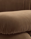 2 Seaters Mario Bellini Two Seater Sofa, Mocha Velvet