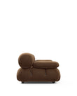 2 Seaters Mario Bellini Two Seater Sofa, Mocha Velvet