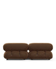 2 Seaters Mario Bellini Two Seater Sofa, Mocha Velvet