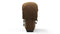 DS 600 - DS 600 Intermediate Stool Module, Brown Vegan Suede