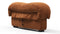 DS 600 - DS 600 Intermediate Stool Module, Burnt Orange Vegan Suede