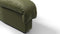 DS 600 - DS 600 Left End Module, Armless, Deep Olive Vegan Leather