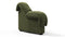 DS 600 - DS 600 Left End Module, Armrest, Moss Green Chenille