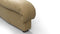 DS 600 - DS 600 Left End Stool Module, Beige Vegan Leather