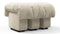 DS 600 - DS 600 Ottoman, Eggshell Vegan Suede