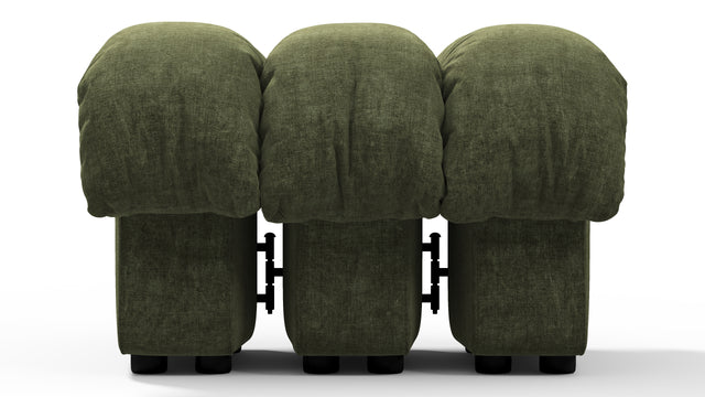 DS 600 - DS 600 Ottoman, Moss Green Chenille