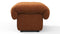 DS 600 - DS 600 Ottoman, Burnt Orange Vegan Suede