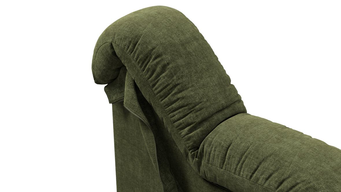 DS 600 - DS 600 Right End Module, Armrest, Moss Green Chenille