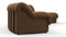 DS 600 - DS 600 Sectional, Combination 1, Left Arm, Brown Vegan Suede