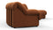 DS 600 - DS 600 Sectional, Combination 1, Left Arm, Burnt Orange Vegan Suede