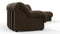 DS 600 - DS 600 Sectional, Combination 1, Left Arm, Distressed Brown Vegan Leather