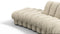 DS 600 - DS 600 Sectional, Combination 1, Right Arm, Eggshell Vegan Suede