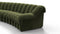 DS 600 - DS 600 Sectional, Combination 1, Right Arm, Moss Green Chenille