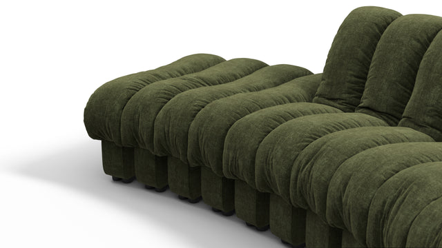 DS 600 - DS 600 Sectional, Combination 1, Right Arm, Moss Green Chenille