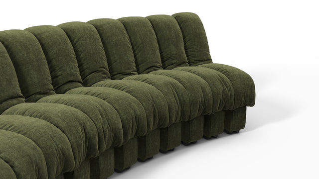 DS 600 - DS 600 Sectional, Combination 2, Left Arm, Moss Green Chenille