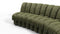 DS 600 - DS 600 Sectional, Combination 2, Right Arm, Deep Olive Vegan Leather