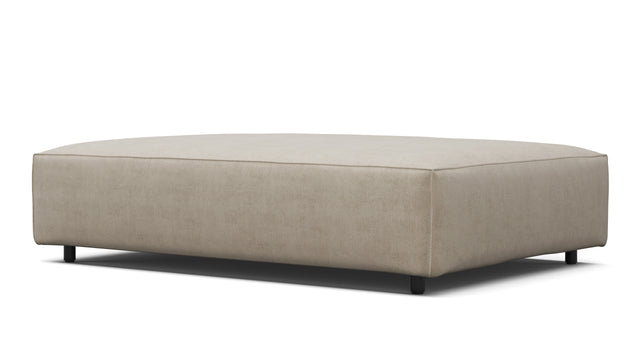 Extrasoft - Extrasoft Sectional Module, Extra Extra Large Seat, Biscotti Brushed Weave