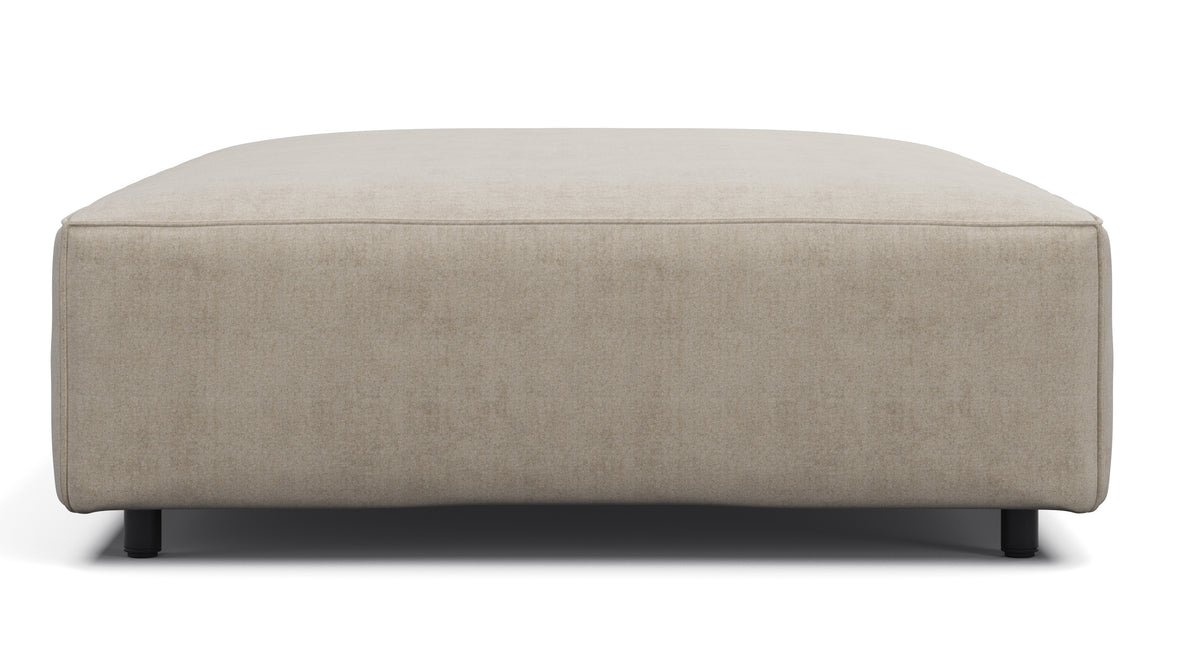 Extrasoft - Extrasoft Sectional Module, Extra Extra Large Seat, Biscotti Brushed Weave