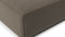 Extrasoft - Extrasoft Sectional Module, Extra Extra Large Seat, Coffee Brushed Weave