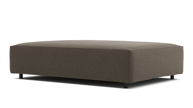 Extrasoft - Extrasoft Sectional Module, Extra Extra Large Seat, Coffee Brushed Weave