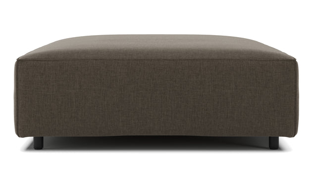 Extrasoft - Extrasoft Sectional Module, Extra Extra Large Seat, Coffee Brushed Weave