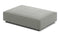 Extrasoft - Extrasoft Sectional Module, Extra Extra Large Seat, Soft Gray Brushed Weave