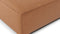 Extrasoft - Extrasoft Sectional Module, Extra Extra Large Seat, Tan Vegan Leather