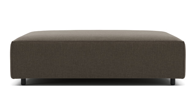 Extrasoft - Extrasoft Sectional Module, Extra Large Seat, Coffee Brushed Weave