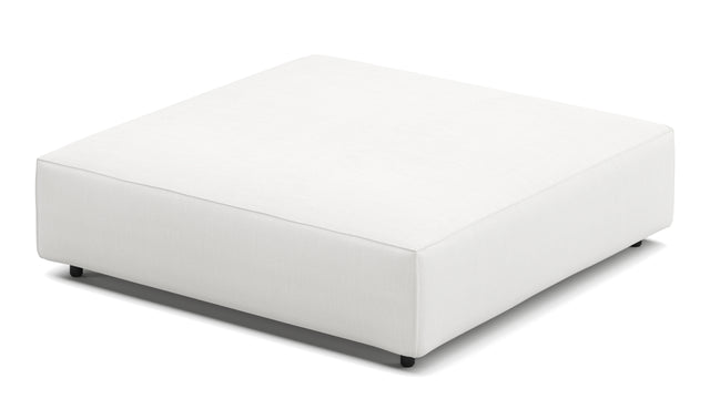 Extrasoft - Extrasoft Sectional Module, Extra Large Seat, White Linen