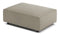 Extrasoft - Extrasoft Sectional Module, Extra Small Seat, Beige Gray Vegan Leather