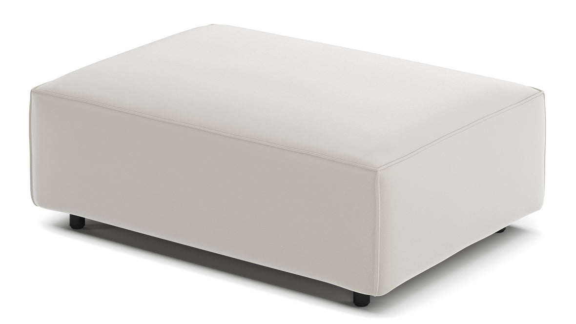 Extrasoft - Extrasoft Sectional Module, Extra Small Seat, Oatmeal Brushed Weave