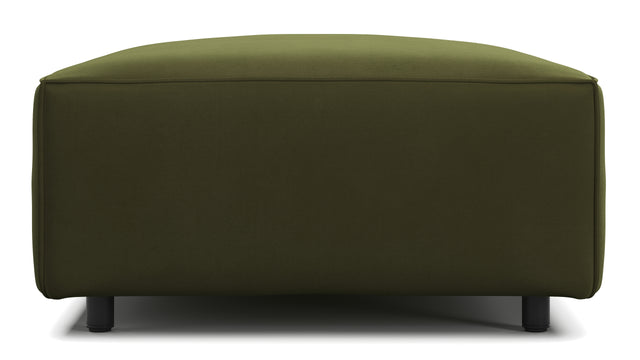 Extrasoft - Extrasoft Sectional Module, Extra Small Seat, Spruce Luxe Velvet