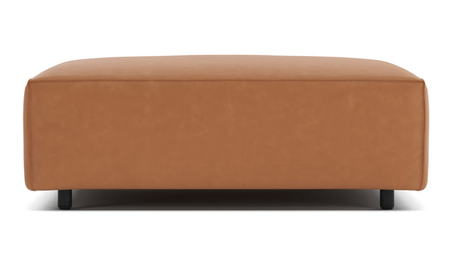 Extrasoft - Extrasoft Sectional Module, Extra Small Seat, Tan Vegan Leather