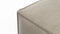 Extrasoft - Extrasoft Sectional Module, Large Armrest, Biscotti Brushed Weave