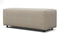 Extrasoft - Extrasoft Sectional Module, Large Armrest, Biscotti Brushed Weave