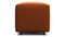 Extrasoft - Extrasoft Sectional Module, Large Armrest, Burnt Orange Velvet