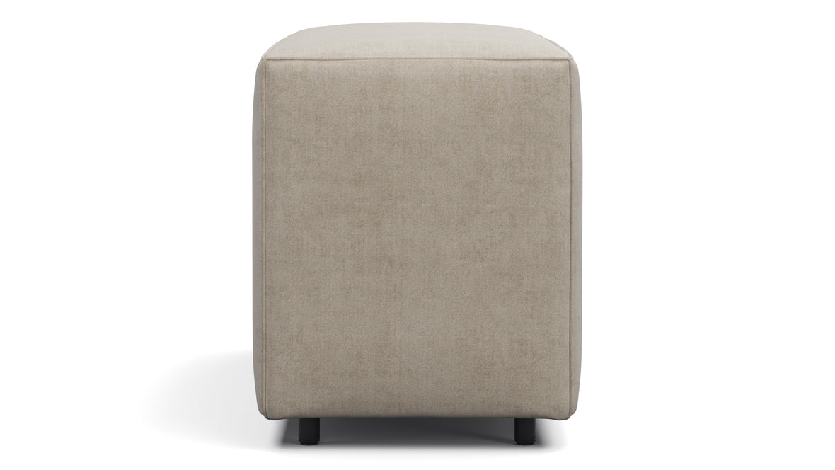 Extrasoft - Extrasoft Sectional Module, Large Backrest, Biscotti Brushed Weave