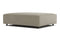 Extrasoft - Extrasoft Sectional Module, Large Seat, Beige Gray Vegan Leather