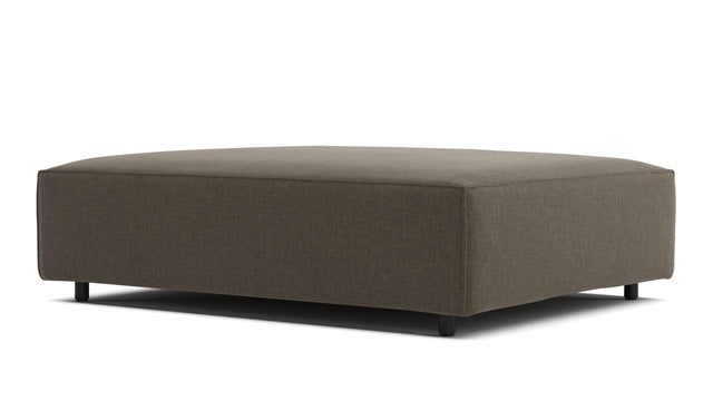 Extrasoft - Extrasoft Sectional Module, Large Seat, Coffee Brushed Weave