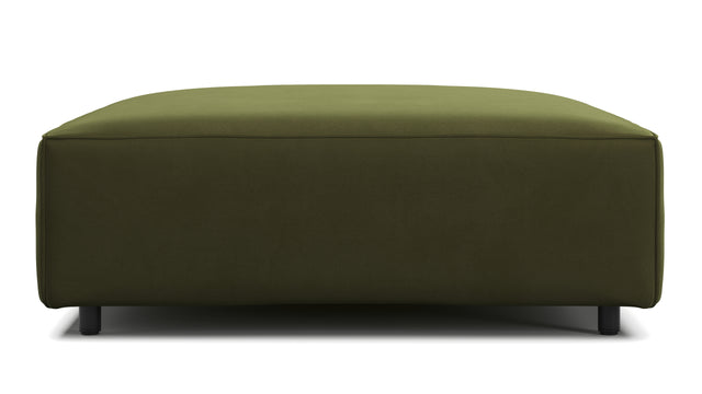 Extrasoft - Extrasoft Sectional Module, Large Seat, Spruce Luxe Velvet