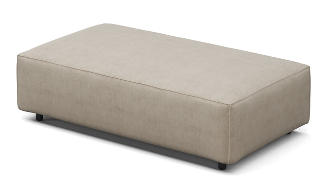 Extrasoft - Extrasoft Sectional Module, Medium Seat, Biscotti Brushed Weave