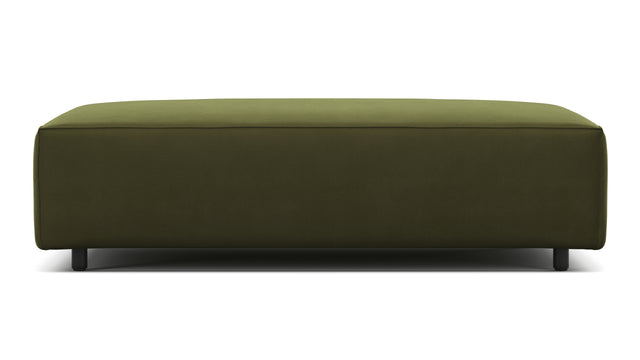 Extrasoft - Extrasoft Sectional Module, Medium Seat, Spruce Luxe Velvet