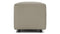 Extrasoft - Extrasoft Sectional Module, Small Armrest, Beige Gray Vegan Leather