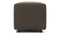 Extrasoft - Extrasoft Sectional Module, Small Armrest, Coffee Brushed Weave