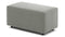 Extrasoft - Extrasoft Sectional Module, Small Armrest, Soft Gray Brushed Weave