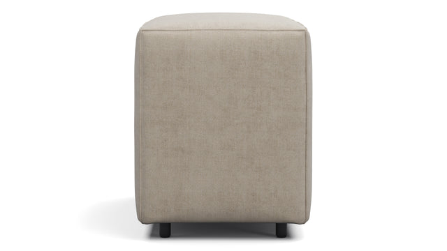 Extrasoft - Extrasoft Sectional Module, Small Backrest, Biscotti Brushed Weave