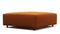 Extrasoft - Extrasoft Sectional Module, Small Seat, Burnt Orange Velvet