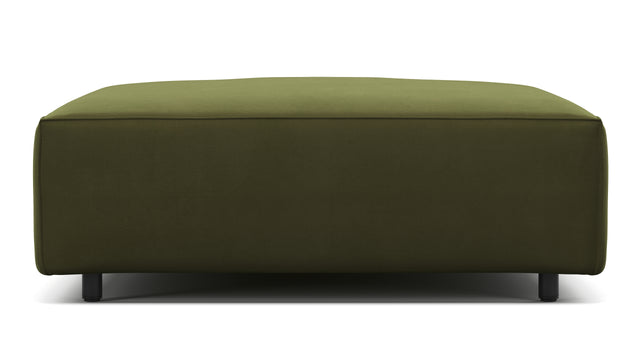 Extrasoft - Extrasoft Sectional Module, Small Seat, Spruce Luxe Velvet