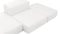 Extrasoft - Extrasoft Sectional Sofa, Combination 2, Left, White Linen