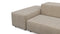 Extrasoft - Extrasoft Sectional Sofa, Right Corner, Biscotti Brushed Weave